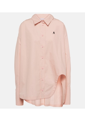The Attico Diana cotton poplin shirt