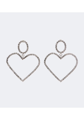 Isabel Marant Eden asymmetric embellished earrings