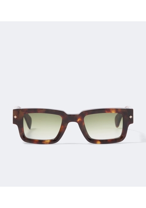 Sato Cervantes tortoiseshell rectangular sunglasses