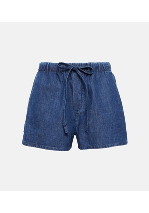 Valentino Drawstring denim shorts