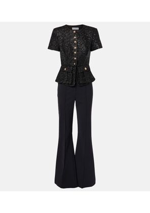 Self-Portrait Boucle jumpsuit