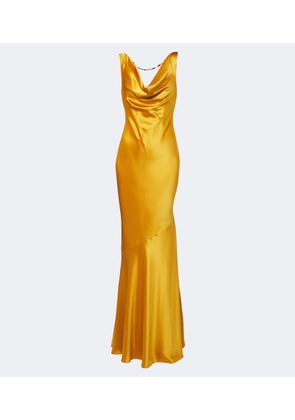 Retrofete Keryn embellished satin gown