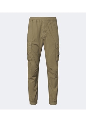 Stone Island Compass cotton-blend cargo pants