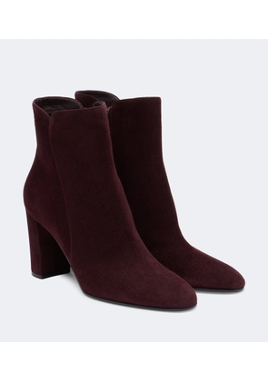 Gianvito Rossi Suede ankle boots