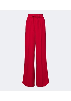 Valentino Cady Couture wide-leg silk pants