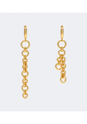 Dehanche Revenge asymmetric chain drop earrings
