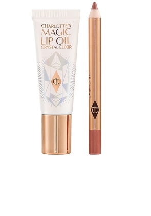 Charlotte Tilbury Pillow Talk Magic Kisses Set in Nude.