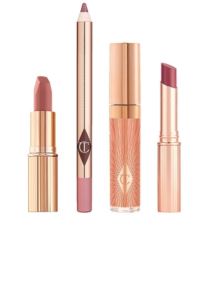 Charlotte Tilbury Pillow Talk Lip Secrets Set in Beauty: Multi.