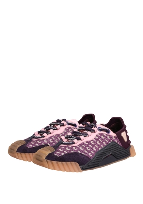 Dolce & Gabbana Multicolor Logo Low Top NS1 Sneakers Shoes - EU40/US9.5