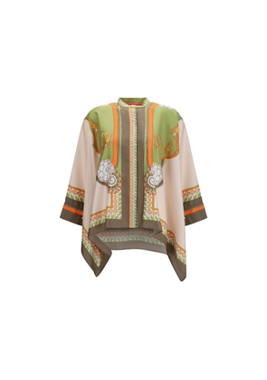 La Double J Multicolor Silk Shirt - M