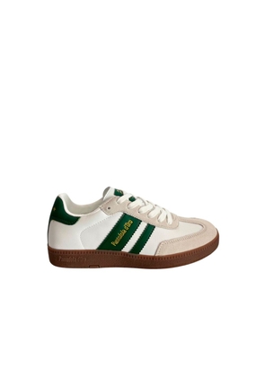 Pantofola D'Oro Green Suede Men Sneakers - EU41/US8