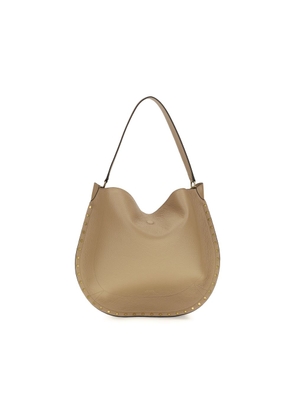 Isabel Marant Beige Calf Leather Bos Taurus Shoulder Bag