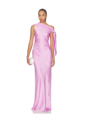 Amanda Uprichard Naomi Gown in Pink. Size S. Also in XS, M, L, XL.