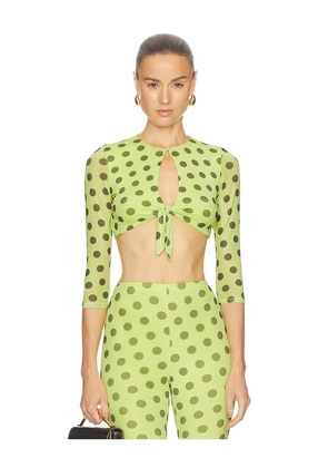AFRM Nisha Top in Green. Size S. Also in XXS, XS, M, L, XL, XXL.