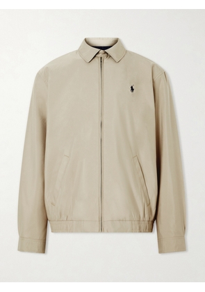 Polo Ralph Lauren - Logo-Embroidered Recycled Shell Jacket - Men - Neutrals - S