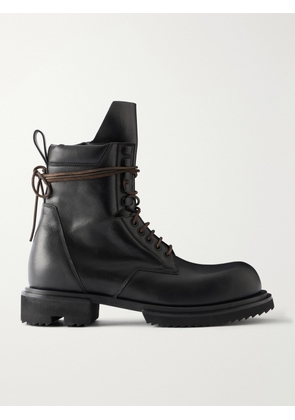 Rick Owens - Army Gabe Leather Boots - Men - Black - EU 40