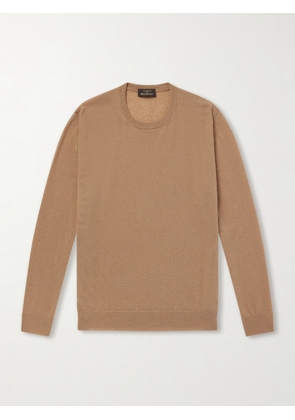 Slowear - Zanone Cashmere-Blend Sweater - Men - Brown - IT 46