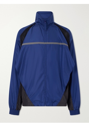 Maison Margiela - Mesh-Trimmed Shell Jacket - Men - Blue - IT 46