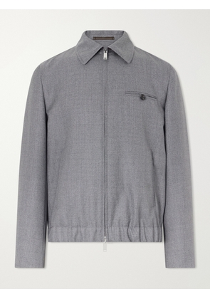 Slowear - Montedoro Il Primo Wool-Canvas Bomber Jacket - Men - Gray - IT 48