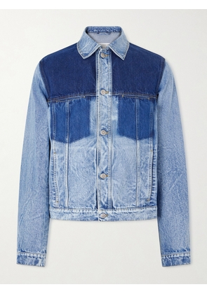 Maison Margiela - Patchwork Denim Jacket - Men - Blue - IT 46