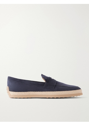 Tod's - Suede Espadrilles - Men - Blue - UK 6