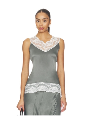 OperaSPORT Livia Top in Charcoal. Size S. Also in XS, M, L, XL, XXL.