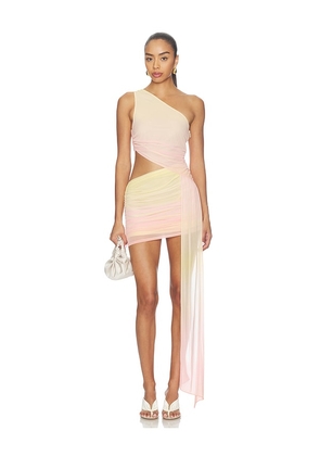 Lovers and Friends Viola Mini Dress in Peach. Size XS. Also in XXS, S, M, L, XL.