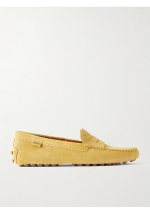 Tod's - Gommino Suede Loafers - Yellow - IT36,IT36.5,IT37,IT37.5,IT38,IT38.5,IT39,IT39.5,IT40,IT40.5,IT41,IT41.5,IT42