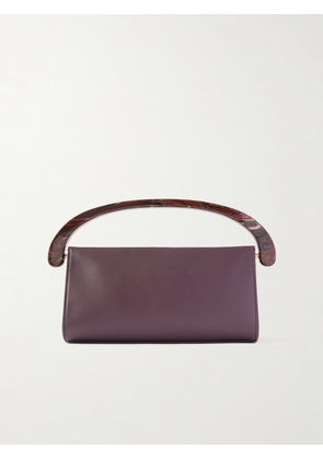 Dries Van Noten - Leather Clutch - Burgundy - One size