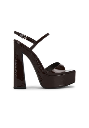 Schutz Arlene Platform Sandal in Chocolate. Size 6. Also in 6.5, 7, 7.5, 8, 8.5, 9, 9.5, 10.