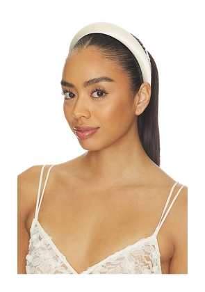 petit moments X Scott King Hair Rosie Headband in Cream.