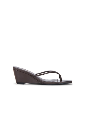 RAYE Livy Wedge in Chocolate. Size 5.5. Also in 6, 6.5, 7, 7.5, 8, 8.5, 9, 9.5, 10.