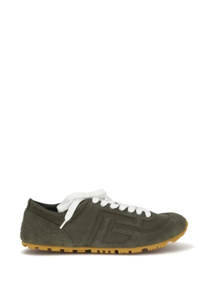 Balmain Racer 45 lace-up sneakers - Green