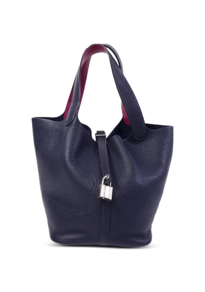 Hermès Pre-Owned 2018 MM Picotin tote bag - Blue