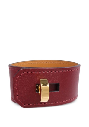 Hermès Pre-Owned Hip Hop leather bracelet - Red