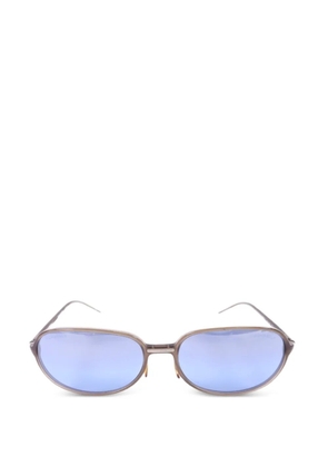 CHANEL Pre-Owned logo-detail sunglasses - Neutrals