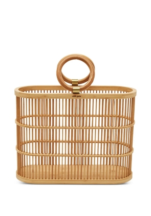 Cult Gaia Coco bamboo tote bag - Neutrals