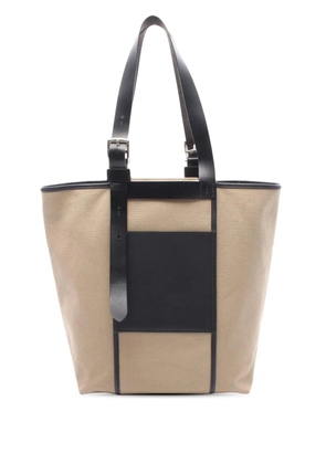 Hermès Pre-Owned 2024 Toile Etriviere Pocket 27 tote bag - Neutrals
