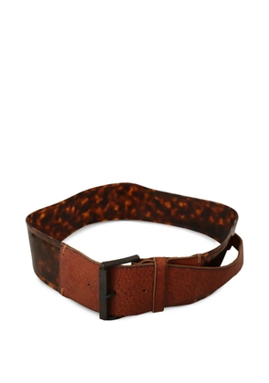 Ermanno Scervino leather belt - Brown