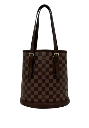Louis Vuitton Pre-Owned 2001 Damier Ebene Marais bucket bag - Brown