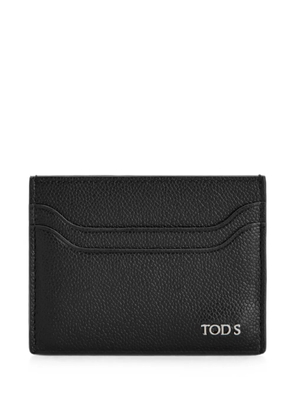 Tod's card holder in leather - Black