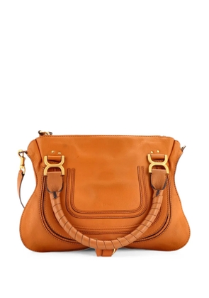Chloé Pre-Owned Marcie Leather Medium satchel - Orange