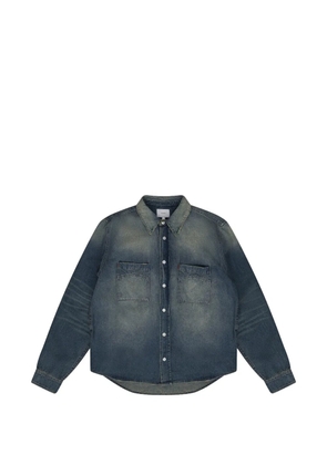 RHUDE Western denim shirt - Blue