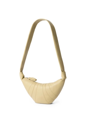 LEMAIRE small Croissant bag in leather - Neutrals