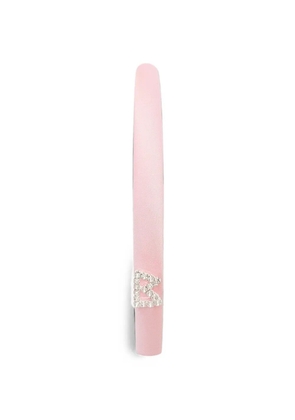 Ruslan Baginskiy crystal-embellished headband - Pink