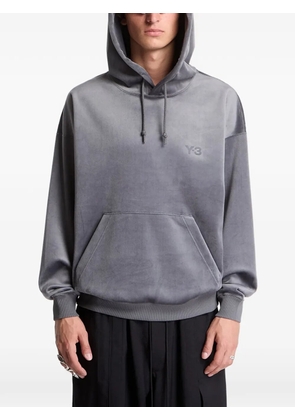 Y-3 velvet corduroy hoodie - Grey