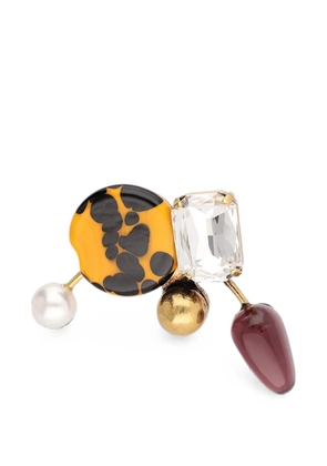 DRIES VAN NOTEN handmade painted ring - Gold