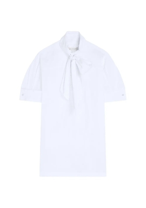 DRIES VAN NOTEN loose cotton shirt - White