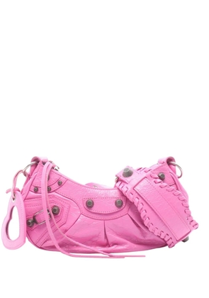 Balenciaga Pre-Owned 2011 Lambskin Motocross Le Cagole XS crossbody bag - Pink