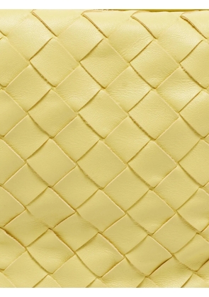 Bottega Veneta Pre-Owned Wallace Intrecciato mini shoulder bag - Yellow